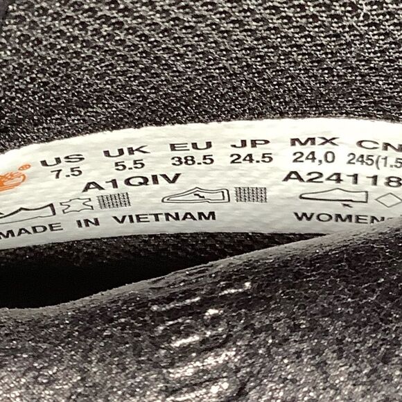 Timberland Dausette Metallic Leather Ankle Boot Sneaker Women’s Sz 7.5 Street - Picture 9 of 9